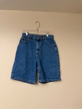 Vintage Women’s High-Rise Blue Denim Jean Shorts